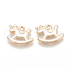 Alloy Enamel Pendants X-ENAM-S115-040E-1