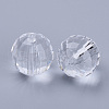 Transparent Acrylic Beads TACR-Q254-10mm-V01-3