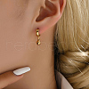 Elegant and Versatile Stainless Steel Hoop Earrings WR7294-4