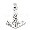 316 Surgical Stainless Steel Pendants STAS-E212-143AS-1