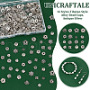 Unicraftale 320Pcs 16 Styles Tibetan Style Alloy Bead Caps FIND-UN0015-70-4