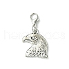 40Pcs 20 Styles Tibetan Style Alloy Pendant Decorations HJEW-AB00257-3