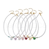 Glass Beads Necklaces NJEW-JN04725-1