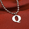 Alloy Ball Chain Pendant Anklets WG75F11-10-1