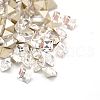 Glass Pointed Back Rhinestone Cabochons RGLA-A001-4x4x3mm-M-2