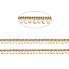 Brass Curb Chains CHC-F013-02G-2