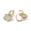 Rack Plating Brass Hoop Earrings for Women EJEW-A088-19G-2