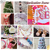   66pcs 11 style Polymer Clay Rhinestone Beads RB-PH0001-29-6