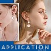 SUNNYCLUE 20Pcs 2 Colors 304 Stainless Steel Clip-on Earring Component STAS-SC0004-29-6