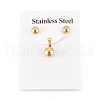 304 Stainless Steel Jewelry Sets SJEW-G075-01G-01-6