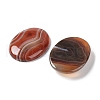Natural Striped Agate/Banded Agate Cabochons G-H296-01G-3