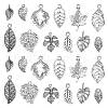 120Pcs 12 Styles Tibetan Style Pendants TIBEP-CJ0002-30-1