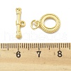 Brass Toggle Clasps KK-A223-34G-4