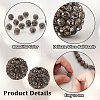   100Pcs Polymer Clay Rhinestone Beads RB-PH0001-43C-4