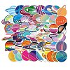 Waterproof PVC Plastic Sticker Labels STIC-PW0001-342-2
