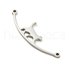 Non-Tarnish 304 Stainless Steel Connector Charms STAS-Q255-02P-2