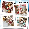 SUNNYCLUE Wooden Empty Spools for Wire TOOL-SC0001-59A-5