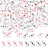 DICOSMETIC 200Pcs Handmade Polymer Clay Beads FIND-DC0006-49-1