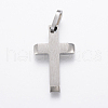 Tarnish Resistant 304 Stainless Steel Pendants STAS-F157-03P-1
