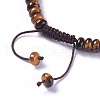 Adjustable Nylon Cord Braided Bead Bracelets BJEW-F369-B09-3