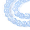 Baking Paint Glass Beads Strands DGLA-N015-6mm-06-3