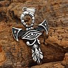 Tibetan Style Alloy Pendants FIND-H018-01AS-1
