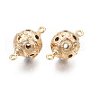 Brass Link Connectors KK-S356-338-NF-2