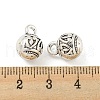 Tibetan Style Alloy Charms FIND-M011-11AS-3