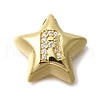 Rack Plating Brass Micro Pave Cubic Zirconia Pendants KK-I722-05G-R-1