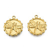 Ion Plating(IP) 304 Stainless Steel Pendants STAS-N098-207LG-3