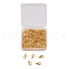 Zinc Alloy Lobster Claw Clasps PALLOY-YW0001-12G-1