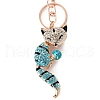 Zinc Alloy Keychain PW-WG369F5-01-2