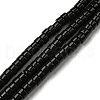 Natural Black Stone Beads Strands G-F631-A14-01-1