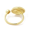 Rack Plating Brass Finger Ring RJEW-C072-17G-3