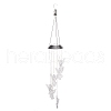 LED Solar Powered Angel Wind Chime HJEW-I009-03-1