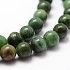 Natural African Jade Beads Strands X-G-D840-53-6mm-A-3