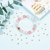 Beebeecraft 150Pcs 3 Style Brass Beads KK-BBC0012-08-4