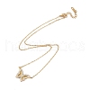 Ion Plating(IP) 304 Stainless Steel Cable Chain Necklaces NJEW-G081-10G-2