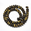 Natural Tiger Eye Beads Strands G-T122-02F-2