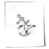 Nuggets Brass Cuff Rings for Women FS-WG4F17E-01-3