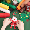 BENECREAT 8 Rolls 8 Colors Polyester Felt Fabric DIY-BC0010-04B-3