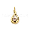 304 Stainless Steel Pendants STAS-R005-08G-02-1
