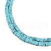 Synthesis Turquoise Beads Strands G-B129-A07-01-4