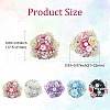 Opaque Acrylic Beads OACR-CJC0018-15-2