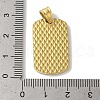 Ion Plating(IP) 304 Stainless Steel Pendants STAS-Z075-31G-3