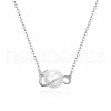 Pearl Pendant Necklaces UB6498-2-1