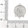 Brass Pave Clear Cubic Zirconia Chandelier Component Links KK-L219-23P-3