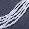 Electroplate Glass Beads Strands EGLA-A034-J2mm-B07-1