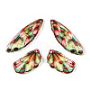 Epoxy Resin Butterfly Wing Pendants FIND-N005-66-2