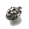 Retro 304 Stainless Steel Pendants STAS-L284-16AS-05-2